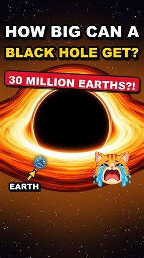 Earth vs the Biggest Black Holes 🕳️💀