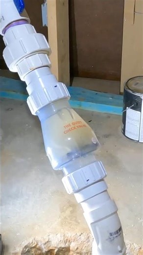 Replacing a check valve on a sewage ejector pump 💦💩 #plumbing #plumber #shorts