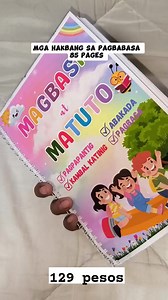 2.8K views · 6 comments | Read&Learn/Magbasa at Matuto 85 pages Learning Notebook Order now‼️ #highlights2025 #everyonefollower #leaningmaterials #affordable | Adrielle's Trending Cart | Facebook