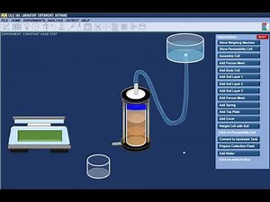 Soil Permeability Test (Constant Head and Variable Head)