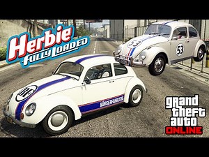 GTA 5 - Movie Build - HERBIE The Love Bug VW Beetle - BF Weevil Customization