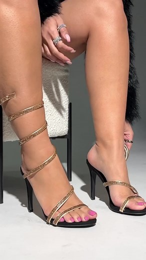 Strappy Heels Obsession: Need To Know Wrap Up Heeled Sandals