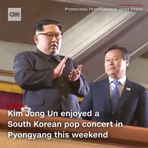 799K views · 3.6K reactions | Kim Jong Un was "deeply moved" by a K-pop concert in Pyongyang, where South Korean musicians were allowed to travel to North Korea for the first time in more than a decade https://cnn.it/2JjPob8 | CNN | Facebook