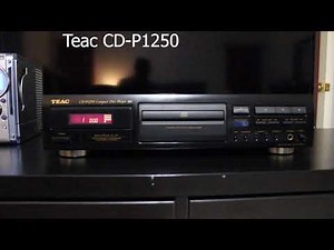 Teac CD P1250 function check - 10/11/2021
