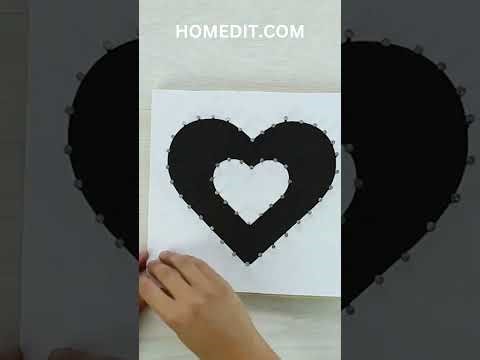 Creating Stunning String Art: A Step-by-Step Guide #stringart