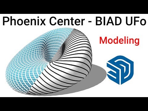 Model Complex Architectural Forms in SketchUp | Phoenix Center - Biad UFO