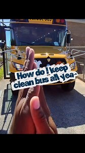 129K views · 2.3K reactions | How do I keep my bus clean all year? 粒識什﫧?! Yes we get paid to clean! No you don’t have to do all this extra! Yes it does help with student behavior! Yes I do keep my bus as long as I have the route! #fyp #schoolbus #busdriver #cleaninghacks #cleantok | Mr Bus Driver | Facebook