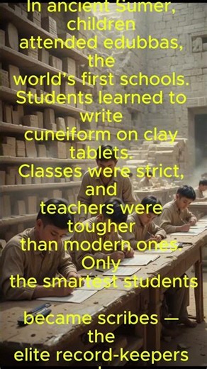 How Ancient Sumer Created the School System We Use Today