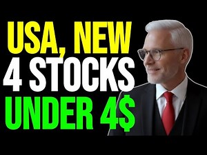4 Affordable USA Stocks to INVEST In NOW Under $4 | Best Stocks to Buy Now