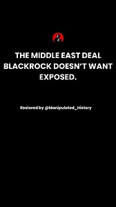 **BlackRock’s Silent Move Into Middle East Sovereign Funds: The Power Shift Nobody Is Watching** Larry Fink isn’t visiting Riyadh and Abu Dhabi for photo ops — he’s building a financial pipeline the West won’t talk about. Behind closed doors, BlackRock is quietly embedding itself inside GCC sovereign wealth funds, not to manage money… but to **control the next layer of global power: AI infrastructure, tokenized commodities, and digital liquidity routes.** Intelligence chatter points to three cov