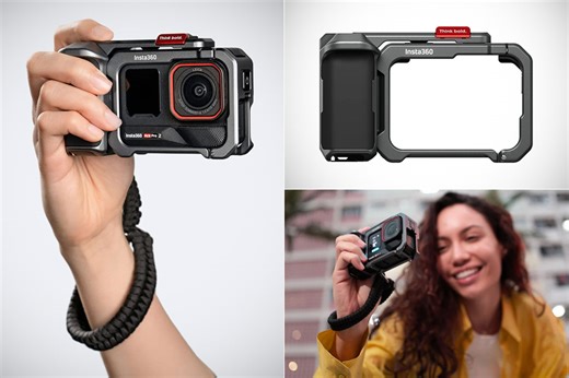 Insta360 Xplorer Grip Kit Turns Ace Pro and Ace Pro 2 Action Cameras Into Leica Point-and-Shoots