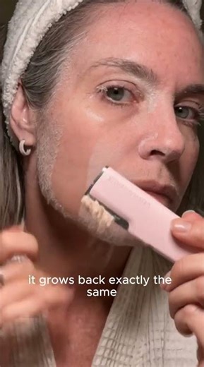 Stop scrolling if you have peach fuzz 👀 #skincare