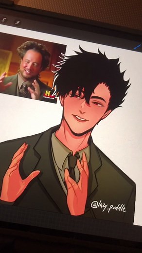 lmao, i haven’t been active for so long and this is the first thing i post xdd #kuroo #meme #haikyuu #fypシ #anime #kurootetsuro #art #draw #sketch #fy