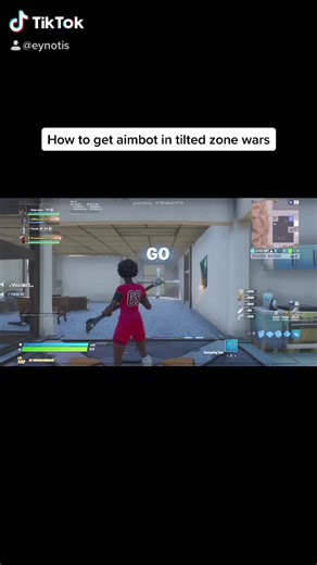 Fortnite Island Teaching on How to Have Aimbot