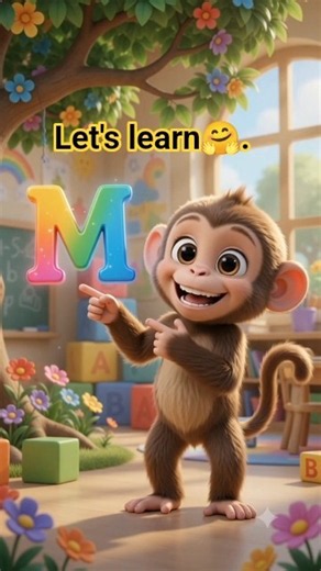 M N O P Adventure with Talking Animals 🐵🦉🐼 | Learn M-N-O-P with Cute Animals | ABC Learning for Kids