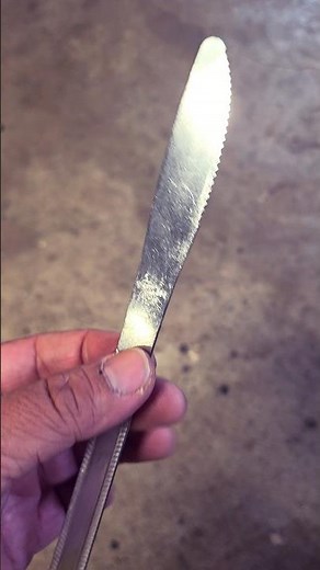 Shaving Sharp Butter Knife Tutorial? 👀