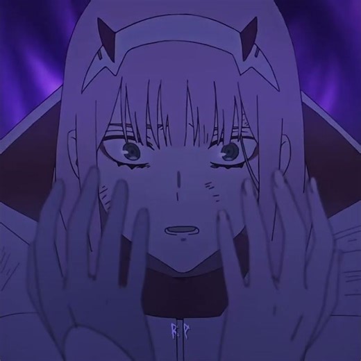 Zero Two Sad💔『Zero Two Edit 』#zerotwo #darling #in #franxx #anime #fyp #trending #edit #amv