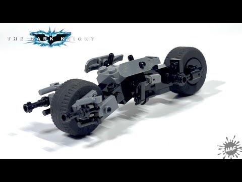 LEGO The Dark Knight Batpod MOC Instructions