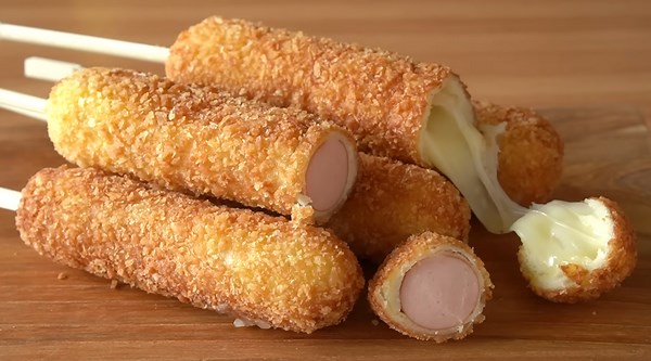 Delight in Homemade Cheese Corn Dogs in Minutes