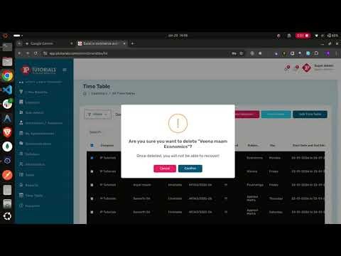 Google Calendar Demo Video