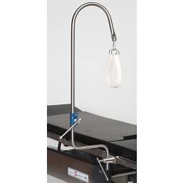 Candy Cane Stirrup Leg Holder