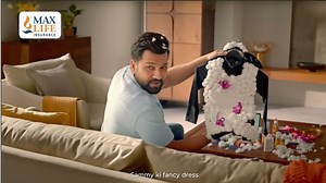 Max Life Insurance Company Ltd launches ad campaign featuring Rohit Sharma and Ritika Sajdeh