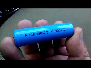 ICR 18650 3.7V 3400mAh Li-ion Rechargeable Battery