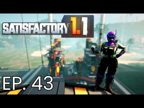 Turbofuel Power Plant! Satisfactory 1.1 New Player Let's Play. EP.43