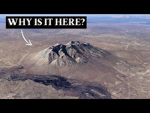 Exploring the Loneliest Mountain I found using Google Earth