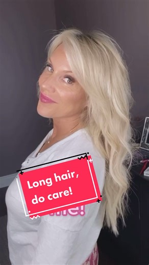 Long Blonde Hair Transformation with IBE Hair Extensions
