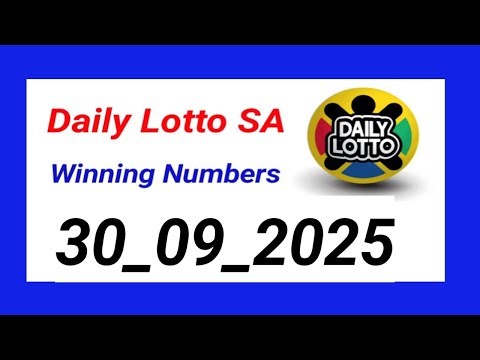 Daily lotto SA Prediction 30-09-2025,