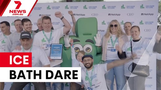 Grant Hackett faces ice bath dare for childhood cancer