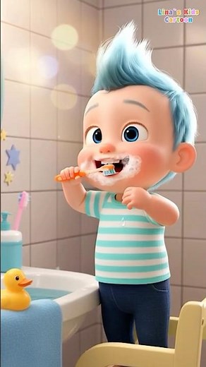Toothbrush Song for Kids 🦷 Nursery Rhyme Cartoon