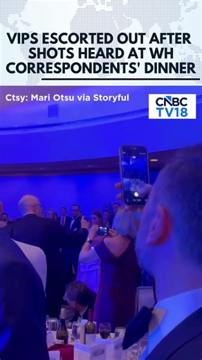 Shots Fired At White House Correspondents' Dinner | VIPs Including Tom Emmer Escorted Out | N18S