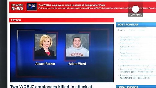 [Graphic footage] Journalist and cameraman shot dead during live TV report