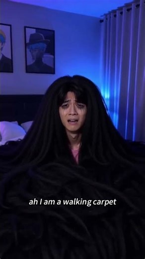 Sprayed with MAGICAL Hair Growth Potion! My Hair Made a Flea Get LOST! 🧪💇‍♂️ #kpop