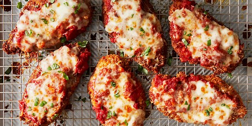 We're Obsessed With How Perfectly Crispy Our Best-Ever Chicken Parmesan Is