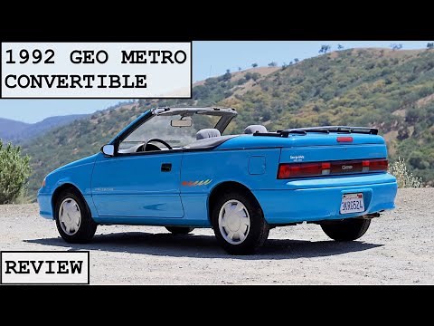 1992 Geo Metro Convertible Review: Too Underperforming to be Fun?