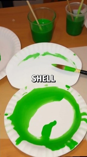 🐢 DIY Turtle Craft with Paper Plates