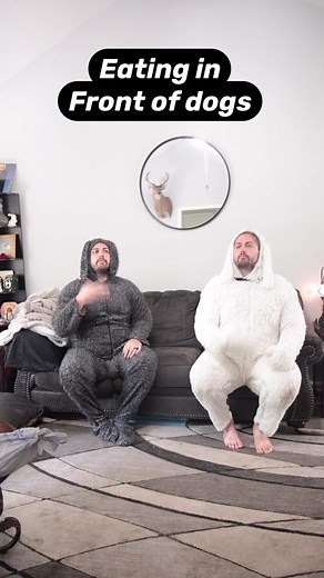 Eating in Front of Dogs