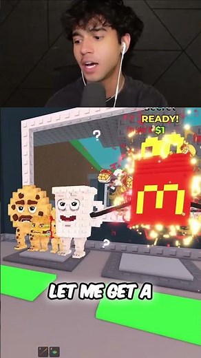 Roblox McDonald's Lucky Blocks: Insanely OP Secrets Revealed! #shorts