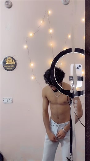 Let’s try this white crop shirt #fashion #cropshirt #mensfashion #jeansstyle