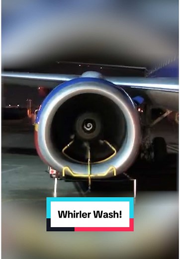 Whirler Wash: Cleaning a Southwest Boeing 737 Engine