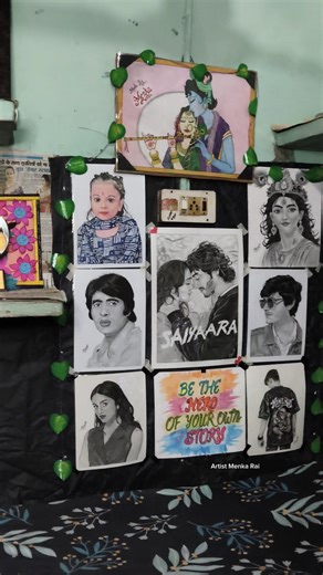 My Art Studio Makeover✨#art#shorts#trending#drawing