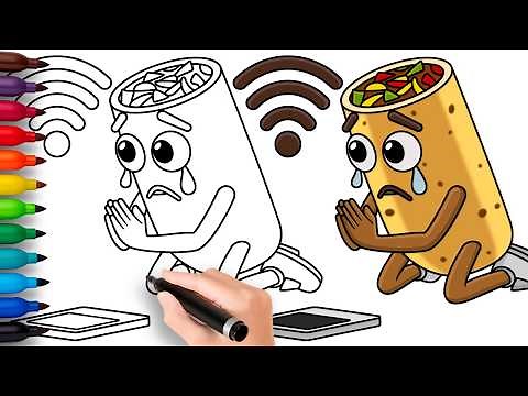 HOW TO DRAW NOOO MY HOTSPOT | Italian Brainrot Animals - Easy Step by Step Drawing