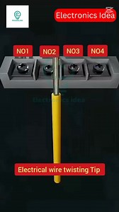 178K views · 634 reactions | Electrical Tips #short #shortvideos #electricalshorts #electricaltips #wirejoint #electrical #shortsvideos #fbyシvideo #fbreelsviral #foryoupageシ #fbreelsfypシ゚viral #foryoupageシforyou | Electronics Idea | Facebook