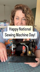 3.3K views · 318 reactions | In honor of National Sewing Machine Day - here is my FAVORITE sewing machine!! #antiquesewingmachine #singerfeatherweight #featherweight221 #vintagesinger #singersewingmachine #vintage #antiques @singernorthamerica | She Sews Seams | Facebook