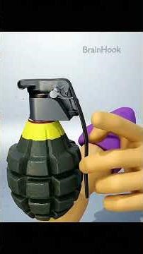 Hand grenade, how's work it #engineering