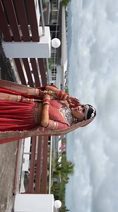 Bride Monisha in Sabyasachi for her wedding in Fiji last week. #bridalsneak #bridalreel #fijiweddings #sabyasachi | RaNi Wedding Photography & Cinematography Fiji