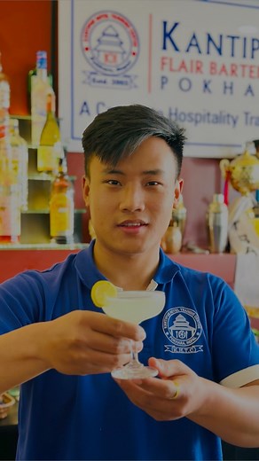 9.1K views · 196 reactions | Handsome Bartender Student Making Daiquiri Cocktail Kantipur Hotel Training Center #admissionopen2024 #reelsfb #kantipurhoteltrainingcenter #pokharabartender #nepalesebartender #Barskills #stylishbartender #flairbartending #nepali #reels #bartender #bartending #bartenderskills #flairbartender #flairbartending #topskills | Stylish Bartender | Facebook